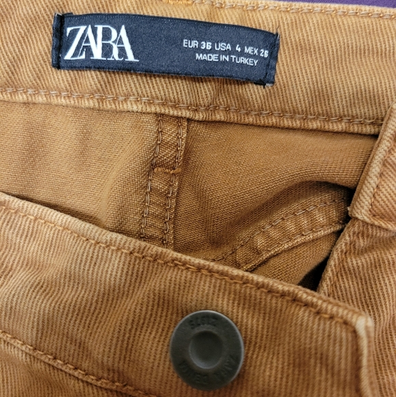 Zara Camel 90's Ballon Jeans - Picture 2 of 6